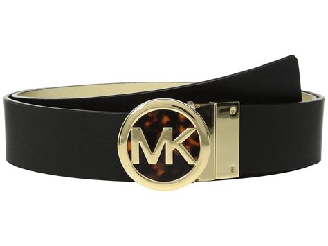 Michael Kors leather belts women's